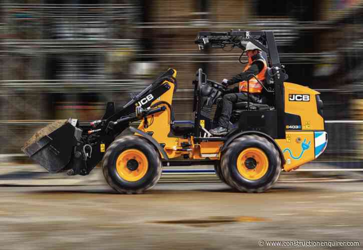 JCB launches all-day operation electric site loader