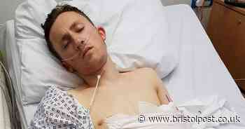 Firefighter's hand sewed into his stomach after horrific accident