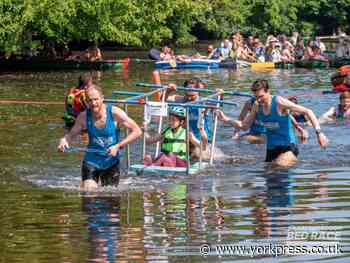 Knaresborough Bed race proves hot attraction for Lions