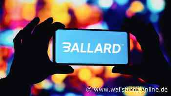 Wasserstoff-Rallye: Disruptive Kursrakete Ballard Power: Jetzt noch rein in die Mega-Hausse?