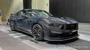2024 Ford Mustang Dark Horse has lots of aerodynamic goodies