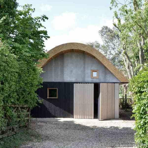 Boano Prišmontas creates art gallery that "is unmistakably a barn"