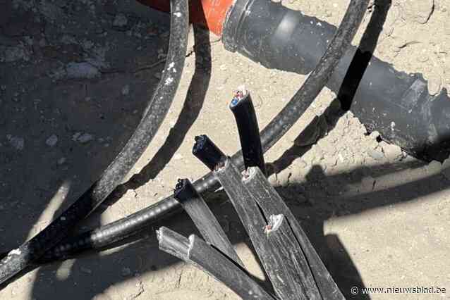 Dieven knippen dure stroomkabels door in open bouwwerven: “elke ochtend bang rondkijken”