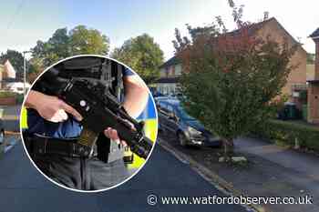 Armed police in Watford after man 'chased by men with knife'