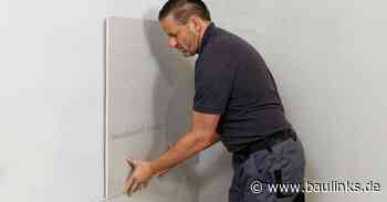 Wandsanierung gegen Schimmel: Innenausbau-Platte VeroBoard Rapid von Verotec