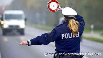 Kontrollen bei Simmersfeld: 33 von 600 Fahrzeugen auf der B 294 zu schnell unterwegs