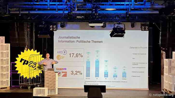 Neues aus dem Fernsehrat (99) auf der #rp23: Von der Rundfunkbeitrags- zur Vergesellschaftungsdebatte