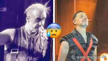 Plötzlich bricht Rammstein-Sänger Till Lindemann die Stimme weg