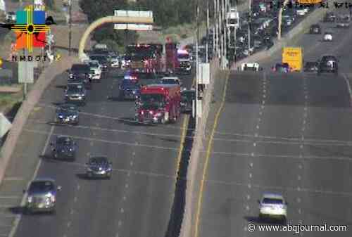 Crash at Paseo Del Norte eastbound causes delays Tuesday morning