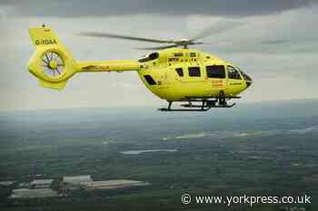 Child airlifted to hospital after being hit by car in Grantley