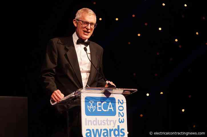 Electrical contractors celebrate honours at ECA Industry Awards 2023