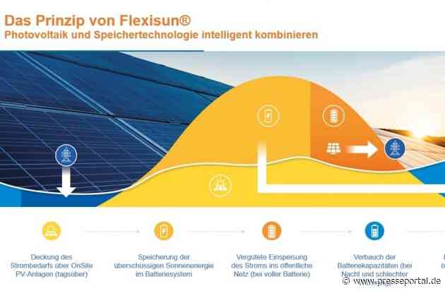 Flexisun® bündelt On-Site-Photovoltaik mit Batteriespeichern / Besuchen Sie uns vom 14. bis 16. Juni auf der Intersolar in München. ENGIE am Halle 3, Stand A.735.