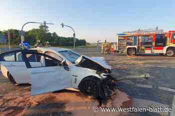 Unfallträchtiger Wochenstart in Paderborn