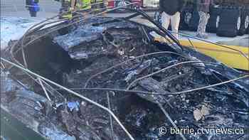 Fire on boat at Penetanguishene marina causes significant damage