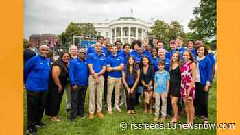 CNU student-athletes recognized as national champions at White House