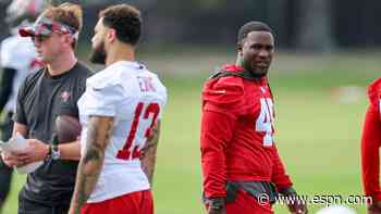 Bucs' White sits out practice but isn't a 'hold-in'
