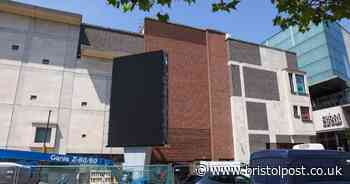 Giant ad screen appears in the middle of Cabot Circus pavement