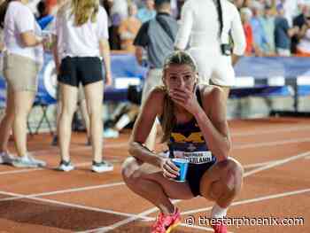 'I'm running for all of them': Borden hurdler Savannah Sutherland is an NCAA champ, with a boost from her small town