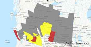 Extreme weather expected in central Alberta Tuesday evening