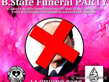 "Funeral party". Orrore al centro sociale: festeggiano le esequie di Berlusconi