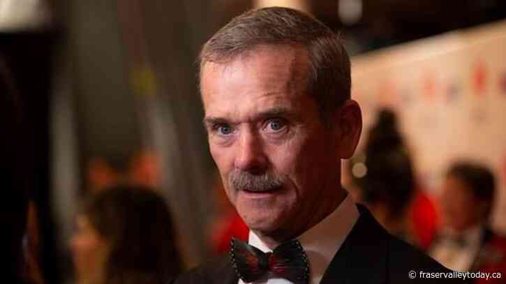 Astronaut Chris Hadfield working with King Charles on ‘Astra Carta’