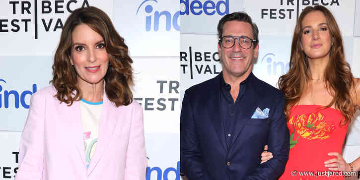 Tina Fey & Jon Hamm Reunite at Tribeca Festival 2023 for 'Maggie Moore(s)' Premiere