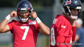 Texans' QB1 slot will be 'competition,' Ryans says