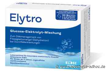 Neu: Elytro® – effektiv Flüssigkeits- & Elektrolyt-Verlust bei Durchfallerkrankungen ausgleichen