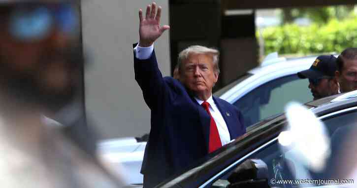 Trump Posts 'Exonerating' Evidence Before Appearing in Court