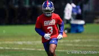 Giants' Shepard 'right on schedule' in ACL return
