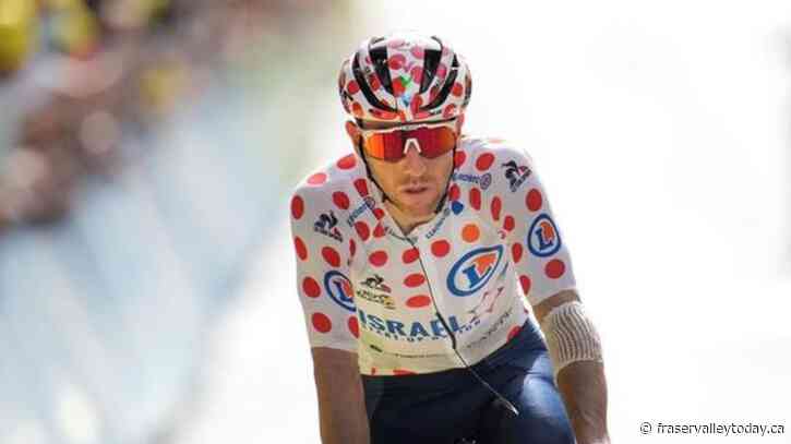 Canadian rider Michael Woods finishes runner-up in challenging Mont Ventoux race