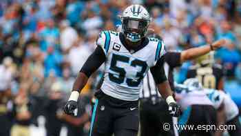 Panthers' Burns eyes new deal among top OLBs
