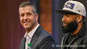 Ravens' John Harbaugh calls Odell Beckham Jr. 'a pro,' compares star's arrival to Terrell Owens joining Eagles