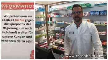 „Absolute Frechheit!“: Was bei den Apothekern im Mangfalltal für so viel Frust sorgt