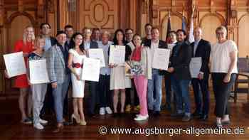 Stadt Augsburg ehrt zehn Unternehmen für besondere Leistungen und Produkte