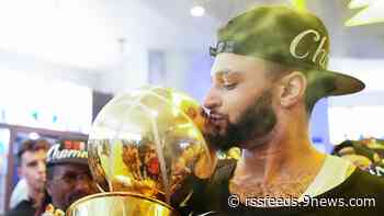 Are the Nuggets' championship hats misspelled?