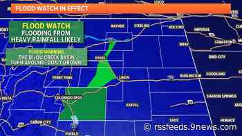Thunderstorms, showers return Tuesday in Colorado
