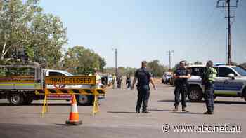 Four people injured after freight train collides with truck near Katherine