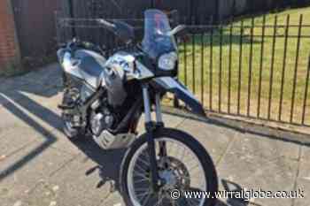 Stolen motorbike returned to owner in Birkenhead