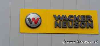 Wacker Neuson-Aktie zieht kräftig an: Wacker Neuson will Gewinnmarge steigern