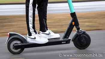 E-Scooter vor Freibad in Ainring geklaut
