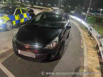 Man caught over drink drive limit on M65 near Blackburn