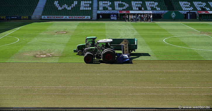 Bauarbeiten rund um das wohninvest WESERSTADION
