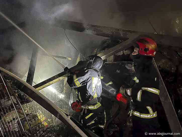 Russia steps up aerial strikes on Ukraine, killing at least 6 amid Kyiv counteroffensive