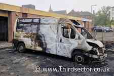 Thousands go without food after charity van is torched