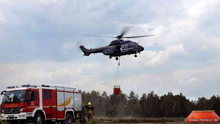 Entwarnung bei Waldbrand: Feuer in Wald bei Jüterbog aus