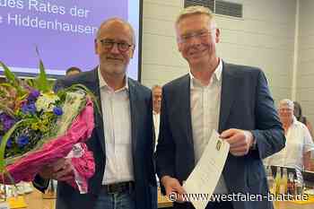 Abschied von Kämmerer Andreas Frenzel im Hiddenhauser Rat