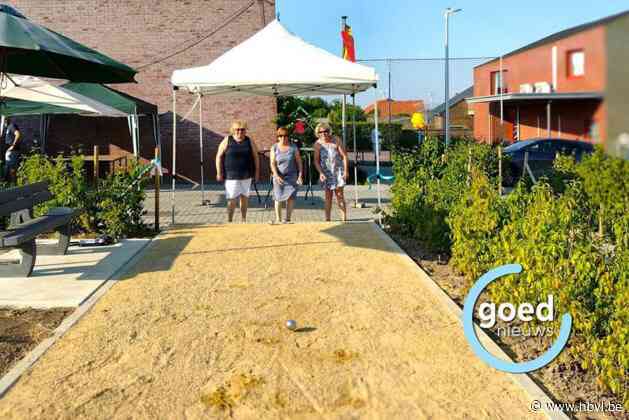 Inwoners Genoelselderen vroegen en krijgen ook nieuwe petanquebaan