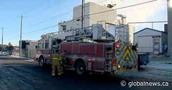 Abandoned warehouse downtown catches fire: Calgary Fire Department