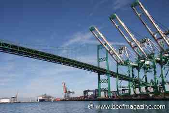 West Coast port work stoppages disruptive for beef exporters